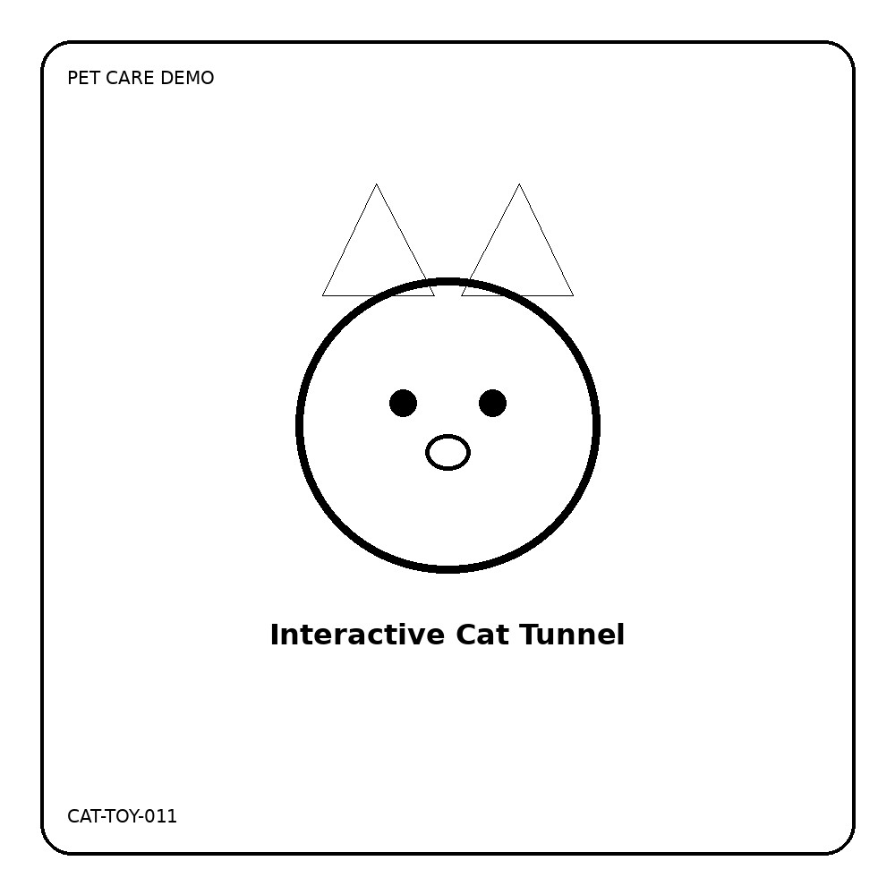 Interactive Cat Tunnel